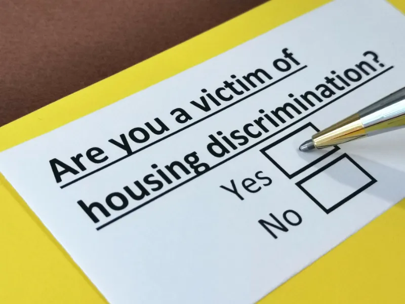 Victim of housing discrimination