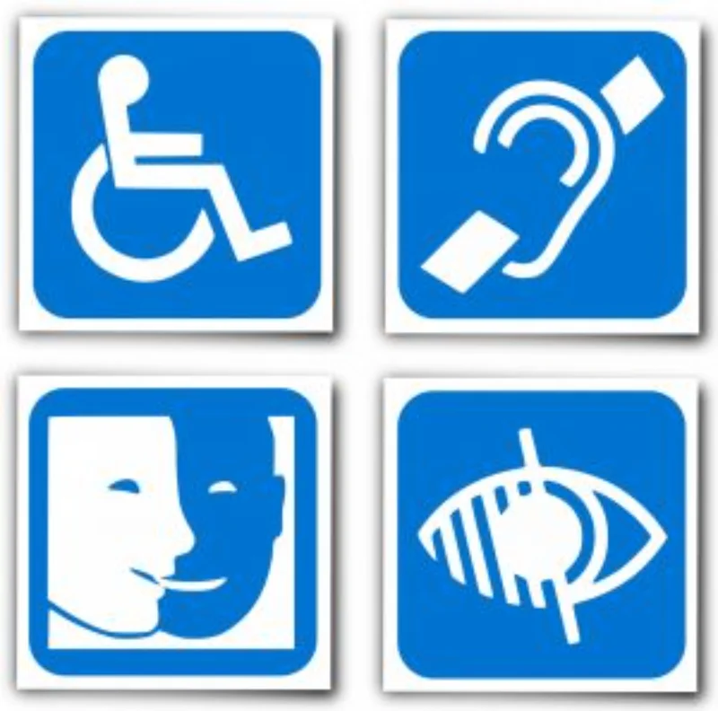 handicap signs
